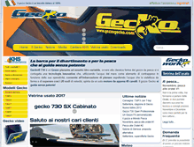 Tablet Screenshot of gozzogecko.com